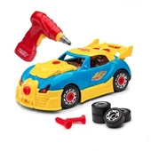 ZeycanHome Sök Tak Spor Araba 30 Parça - 661-184 Kız Erkek Çocuk Oyuncak Eğitici Oyuncaklar thumbnail 1