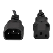 Powermaster PM-20115 1 Mm Siyah 1.5 Metre C7 Bilgisayar Ara Kablo - 1