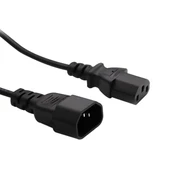 Powermaster PM-20115 1 Mm Siyah 1.5 Metre C7 Bilgisayar Ara Kablo - 2