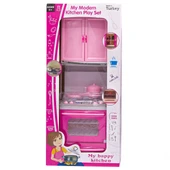 ZeycanHome My Happy Mutfak Seti Fırın Kız Erkek Çocuk Oyuncak Eğitici Oyuncaklar thumbnail 2