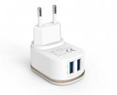 Moxcll 2 USB Çıkışlı Hızlı İphone Lightning  Şarj Aleti MXL-T15 - 4