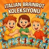 ITALIAN BRAINROT TUNG TUNG SAHUR OYUN KARTLARI 24 ADET - 2