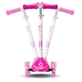 ZeycanHome Evo Işıklı Move N Groove Pembe Üç Tekerlekli Scooter Kız Erkek Çocuk Oyuncak Eğitici Oyuncaklar thumbnail 3