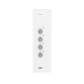 Beko BOCD K 6510 EWB Wok Gözlü Beyaz Cam Ankastre Ocak - 6