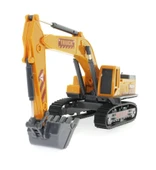 ZeycanHome Sürtmeli Model İş Makinası Kepçe Kız Erkek Çocuk Oyuncak Eğitici Oyuncaklar thumbnail 1