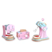 ZeycanHome 1007 Ahşap Mutfak Gereçleri Seti - Lulubere Oyuncak Kız Erkek Çocuk Oyuncak Eğitici Oyuncaklar thumbnail 3