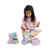 ZeycanHome 1007 Ahşap Mutfak Gereçleri Seti - Lulubere Oyuncak Kız Erkek Çocuk Oyuncak Eğitici Oyuncaklar thumbnail 2