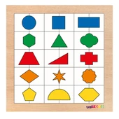 ZeycanHome CS-7020/27 Chiva, Resimleri Şekille, Sırala, Sayma 7021-7022-7027 Kız Erkek Çocuk Oyuncak Eğitici Oy thumbnail 1