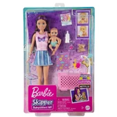 ZeycanHome HJY33 Mavi Saçlı Skipper Bebek Bakıcısı ve Oyun Seti Kız Erkek Çocuk Oyuncak Eğitici Oyuncaklar - 1