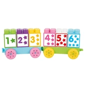 ZeycanHome 03 605 Master Blok Rakamlı Tren Kız Erkek Çocuk Oyuncak Eğitici Oyuncaklar thumbnail 3
