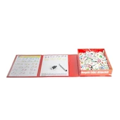 ZeycanHome 7910 MANYETİK TABLET ALFABE SETİ Kız Erkek Çocuk Oyuncak Eğitici Oyuncaklar - 3