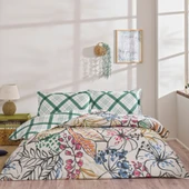 Taç Greeny Seç&Ser Çift Kişilik Nevresim Takımı Yeşil thumbnail 1