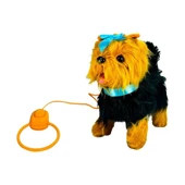 ZeycanHome PFT-B267 PELUŞ TASMALI YÜRÜYEN KÖPEK MAVİ -VRD Kız Erkek Çocuk Oyuncak Eğitici Oyuncaklar - 2