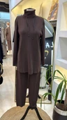Nuss pantolonlu triko takim 1353 kahve - 6