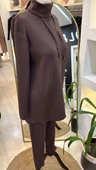 Nuss pantolonlu triko takim 1353 kahve - 11