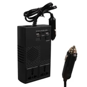 Olesson 1664 DC 12-24V 200W Oto Araç Power İnverter 1x Çakmak Girişi - 1x TYPE-C - 2x USB - 2x 220V Üniversal Priz - 1