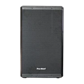 Pro-Main MS-1015GA 600 Watt 38 Cm Aktif Ahşap Kabin Hoparlör thumbnail 2