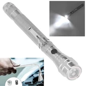 Powermaster MX-2808 Mıknatıslı 360 Derece Döner Başlıklı 3 Ledli Beyaz Işık El Feneri thumbnail 2