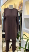 Nuss Triko Tunik 907 kahve - 1