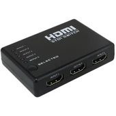 PowerMaster PM-8342 5 Giriş 1 Çıkış HDMI 2.0 4K@60Hz Switcher Toplayıcı Kumandalı - 3