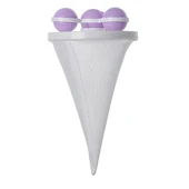 Sunup SN-26621 Çok Fonksiyonlu Çamaşır Makinesi İçin Yıkanabilir Mor Toz Tüy Toplayıcı - 5