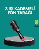 Kurutmalı Saç Şekillendirici Fönlü Fırça 1200 Watt Güç thumbnail 1