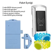 PowerMaster PM-26727 125Khz RFID Dijital Çekmece Dolap Kilidi (2'li Paket) thumbnail 4
