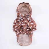 Pawstar StellaOs Fileli Su Geçirmez Küçük Irk Köpek Yağmurluğu thumbnail 4