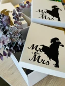 Mr & Mrs Box-Gelin Damat Hediye Kutusu-Nişan Bohça Kutusu-Özel Tasarım Hediye Kutusu - 2