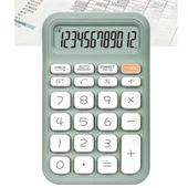 Powermaster PM-25410 Yeşil 12 Haneli Hesap Makinesi - 3