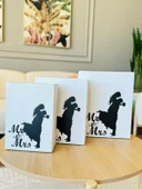 Mr & Mrs Box-Gelin Damat Hediye Kutusu-Nişan Bohça Kutusu-Özel Tasarım Hediye Kutusu - 3