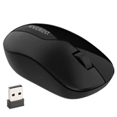 Everest SMW-973 USB Siyah 2.4Ghz 1200DPI Kablosuz Optik Mouse 5 Metre Menzilli - 1