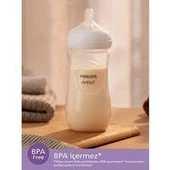 Avent Natural Response Doğal Tepkili PP Biberon Scy906/01 3 Ay 330 ml thumbnail 3