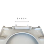 Plastik Akdeniz Soft Klozet Kapağı – Dayanıklı, Hijyenik, Kolay Montajlı, Standart Ölçü (44x35 cm) thumbnail 8