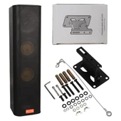 MagicVoice MV-28 2x13 CM 40 Watt Komütatörlü Hat Trafolu Siyah Dikey Sütun Hoparlör (Tekli Paket) - 3