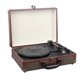 MagicVoice PU16 Retro Vintage Çanta Pikap - Radyo - Bluetooth - USB Mp3 Çalar - 1