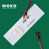 Buzdolabı İç Aydınlatma Ledi SC-340JBL 0074000689 4 Çipli Lensli thumbnail 2