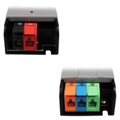 PowerMaster PM-26843 12/24/36/48 Volt 4 Amper 100 Watt Metal Kasa Kademeli Adaptör Voltaj Göstergeli 148x43x27mm - 4