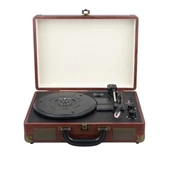 MagicVoice PU16 Retro Vintage Çanta Pikap - Radyo - Bluetooth - USB Mp3 Çalar - 2