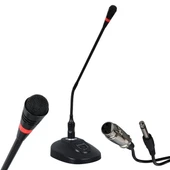 Osawa OSW-555 Kondenser Kürsü Mikrofonu 5 Metre Kablolu 20 Ohm (Bas Konuş) - 1