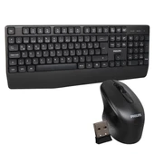 Philips SPT6348B USB Kablosuz Ofis Tipi Siyah Numpadli Türkçe Q Klavye Mouse Seti - 1