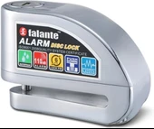Alarmlı Motosiklet Bisiklet Disk Kilidi Falante Locks FS8303 Krom (Kablosuz) thumbnail 1