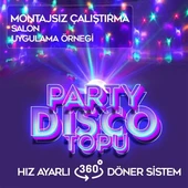 Ledx GM-0803B Sihirli Led Dönen Disko Topu Hoparlör Kablosuz USB/Mp3/Bluetooth Kumandalı 360 Derece - 4