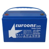 Euroone EG12100 12 Volt 100 Amper Deep Cycle Jel Akü - 2
