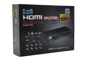 Hytech 8 Port 4K x 2K Hdmi Splitter Dağıtıcı HY-LU8 - 3