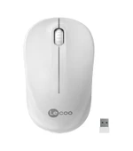 Lecoo WS206 Kablosuz 1200DPI 3 Tuşlu Optik Mouse Beyaz - 1