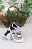 Fort 3410 Gz Astronot Anaokulu Kreş Ev Erkek Çocuk Keten Panduf Ayakkabı thumbnail 9