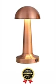 Özel Üretim Dokunmatik Şarjlı Dekoratif 3 Modlu 23 cm x 9 cm Modern Aç/Kapa Butonlu Led Masa Lambası - 3