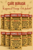 Karınca Tozu ×10 Adet (Kene & Bit & Pire & Tahta Kurusu & Hamam Böceği) - 1