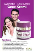 Sina - Aydınlatıcı & Leke Karşıtı Gece Kremi 50 ml - 2